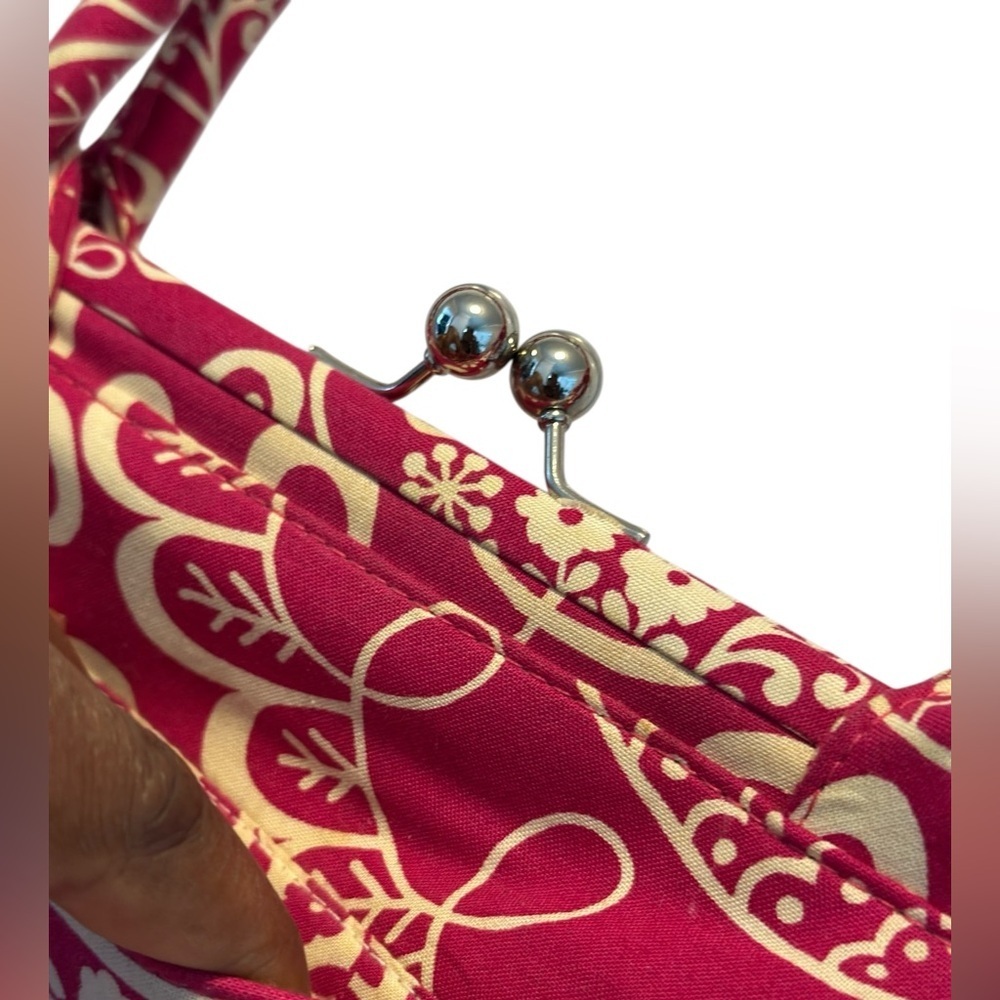 Vera Bradley Alice kiss lock purse - Picture 2 of 14